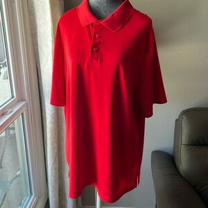 Men’s George Bright Red Polo Size 46-48 Extra Large